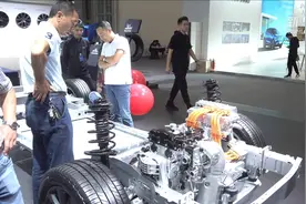 新能源汽车驱动绿色海南岛视频封面