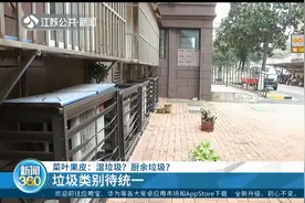 菜叶果皮属于什么垃圾?街头突击调查,南京市民：干垃圾?湿垃圾?视频封面