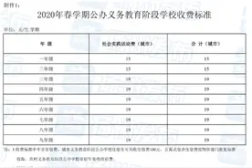 快看！扬州2020年春学期学校收费标准出炉图片