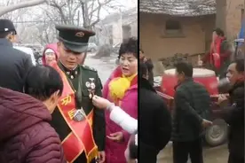 二等功战士回乡，村民敲锣打鼓视频封面