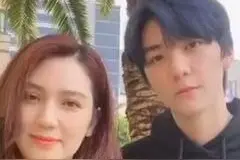 洪欣与儿子同框跳手势舞 张镐濂帅气有型图片