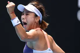 王蔷澳网2-1小威创历史进16强，纳达尔暖心亲吻女球童引全场掌声图片