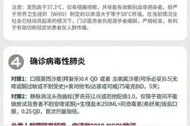 请扩散！武汉协和医院发布最新治疗方案图片