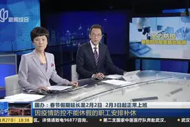 国办：春节假期延长至2月2日  2月3日起正常上班视频封面