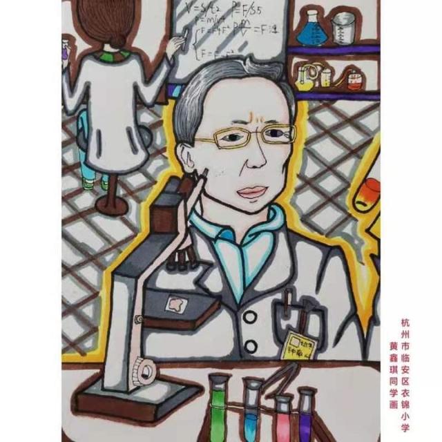 临安区丨武汉，加油！中国，必胜！这群孩子用画笔助力“战疫·守城”