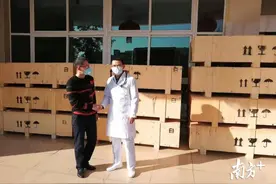 捐赠10台智能护理床，哈工大机器人中山基地支援收治医院图片