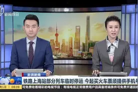 注意了！铁路上海站部分列车临时停运，今起买火车票须提供手机号