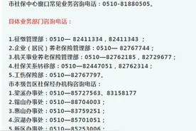 疫情防控期间社保怎么办理？无锡推出“五办”应急模式图片