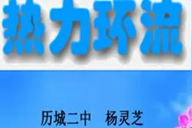 壹点网课|历城二中杨灵芝老师讲解高中地理必修一热力环流视频封面
