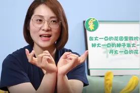 壹点网课|让指尖生花，摇篮兔老师教你幼儿手指谣《小小的花园》视频封面