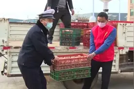 暖心！村民从养殖场拉了一车鸡蛋送交警视频封面