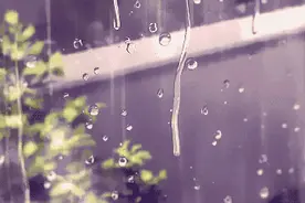 睡前听小雨声，睡得香图片