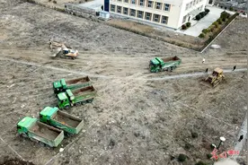 连云港应急医院开建图片