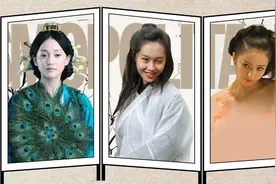 同样古装，佟丽娅是胸口朱砂痣，周迅是心头白月光图片