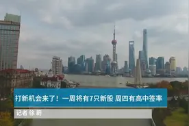 中国财富报道｜打新机会来了！一周将有7只新股，周四有高中签率视频封面