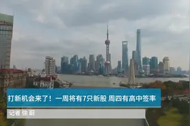 中国财富报道｜打新机会来了！一周将有7只新股，周四有高中签率视频封面