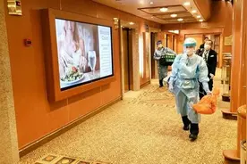 搭载3711人的钻石公主号邮轮上 到底在发生什么？图片