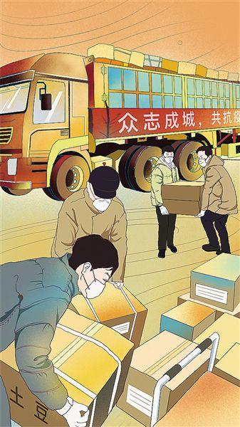新闻海报、H5、手绘……光明日报全媒战“疫”