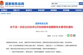 国家税务总局：2月份申报纳税期限再延长至2月28日图片