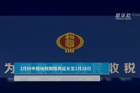 中国财富报道|2月份申报纳税期限再延长至2月28日视频封面