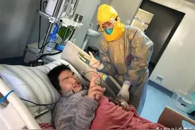 “孩子，别怕，我们一直都在！”感染新冠肺炎的22岁自闭症患者即将康复出院图片
