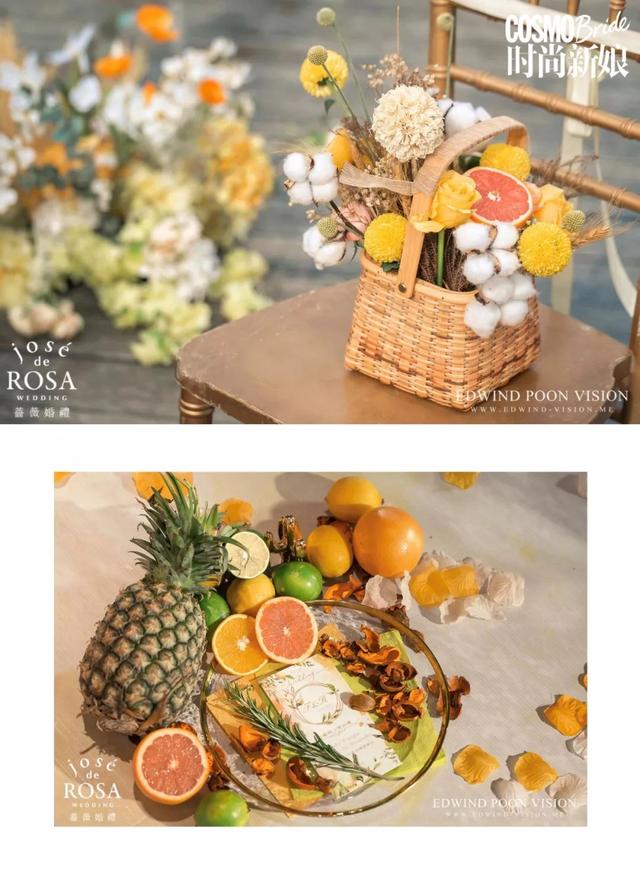流行色婚礼之小蜜橙，看起来就超甜