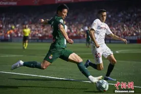 西甲：西班牙人0：1不敌皇马 武磊首发表现积极图片