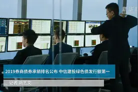 中国财富报道|2019券商债券承销排名公布 中信建投绿色债发行额第一视频封面