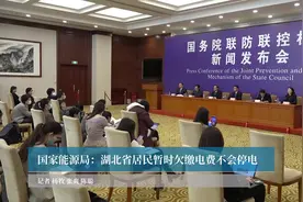 国家能源局：湖北省居民暂时欠缴电费不会停电视频封面