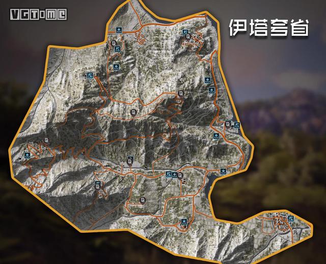 侠盗猎车狂野之城地图（幽灵行动 狂野大陆全收集要素指南及地图）