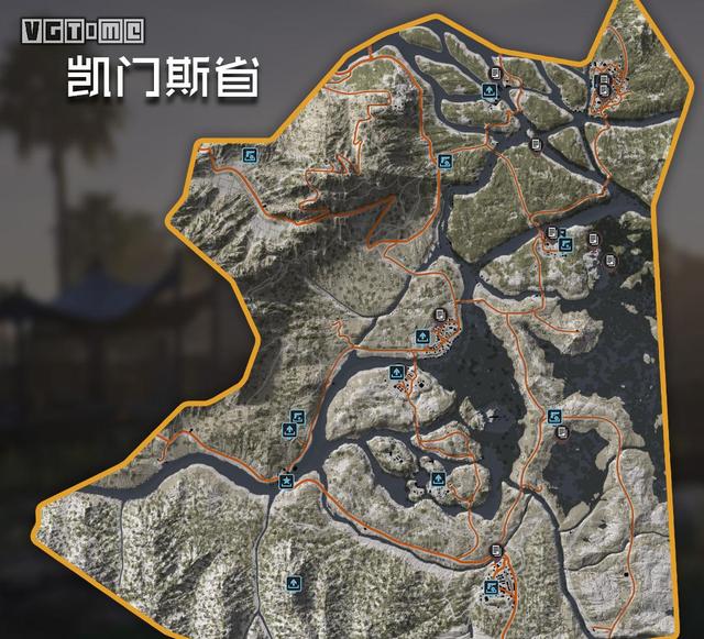 《幽灵行动 狂野大陆》全收集要素指南及地图