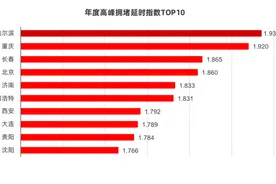高德地图2019年度交通报告：哈尔滨最堵，北京第四图片