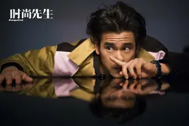 彭于晏最新大片背头港风十足 五官硬朗一展成熟男性魅力图片