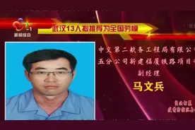 武汉13人拟推荐为全国劳模视频封面