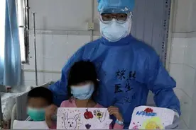 东莞隔离病区里的“卡通明星”图片