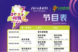 上海人民广播电台旗下三大流行音乐频率改版上线图片