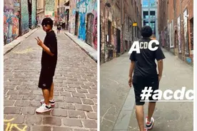 周杰伦晒近照墨尔本街头闲逛：哥带你们看世界图片