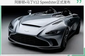 全球仅88辆 阿斯顿•马丁V12 Speedster正式发布图片