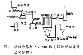 唐钢中厚板公司燃气锅炉烟气净化脱硫脱硝工艺选择与应用图片