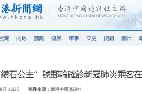 港媒：两名确诊感染新冠肺炎的“钻石公主”号邮轮香港乘客在日本去世图片