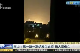 雨夜，上海宝山发生一起火灾！火光冲天，消防：系机器损坏引起视频封面