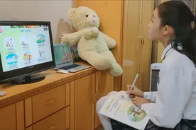 “广州电视课堂”义务教育阶段今日开设，学生们这么说……图片