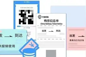 【提示】火车报销凭证、购票信息单、纸质车票都有哪些区别？图片