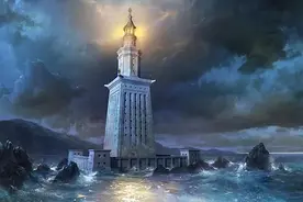 “世界七大奇迹”里有座灯塔图片