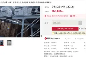长春长生新进展：超两千万资产本月拍卖 资产剩31亿元图片