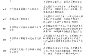 总投资4851亿！洛阳公布515个重点建设项目：涉地铁、高铁…图片