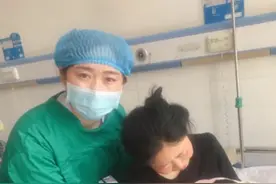 暖！孕妇临产没有携带婴儿衣物 洛阳医护人员伸援手图片