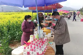 清溪场镇：扎实做好龙凤花海景区保障工作图片