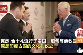 查尔斯王子握手秒收回，网友：求生欲第一，毕竟有个“超长待机”老妈图片