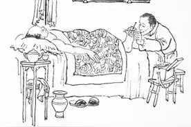 旧时老北京洗澡是件奢侈事，澡堂子修脚按摩手艺也传世图片